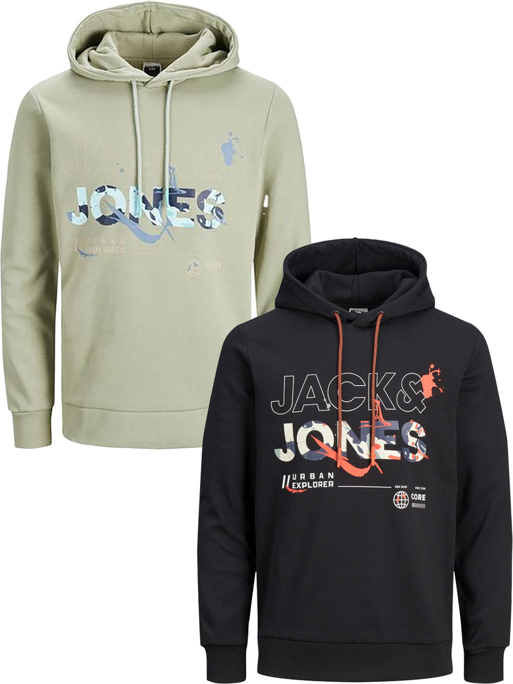 JACK & JONES  - Herren - Sweatshirt mit Kapuze - Hoodie - S bis XXL  - JCOGAME