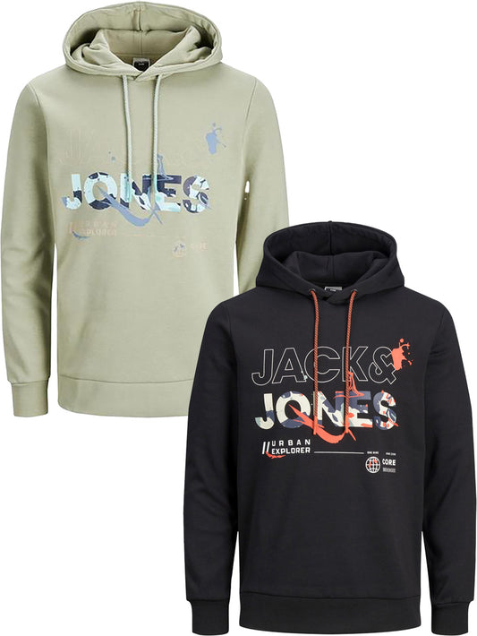 JACK & JONES  - Herren - Sweatshirt mit Kapuze - Hoodie - S bis XXL  - JCOGAME