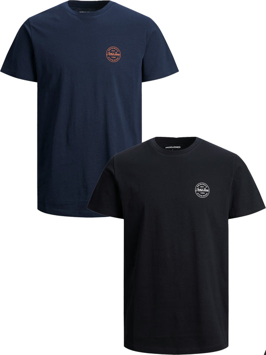 JACK & JONES - Übergröße / PlusSize - Herren T-Shirt - 5XL bis 8XL - JJSHARK