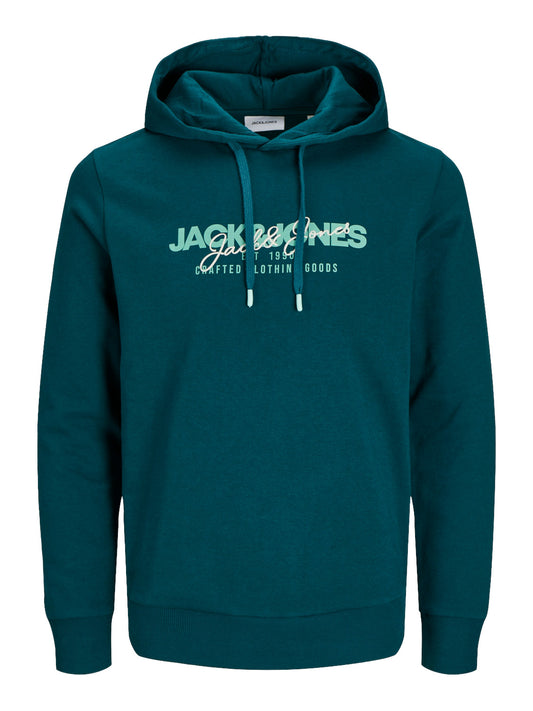 JACK & JONES Sweatshirt / Hoodie - Plussize - Übergröße - 3XL bis 8XL - JJALVIS