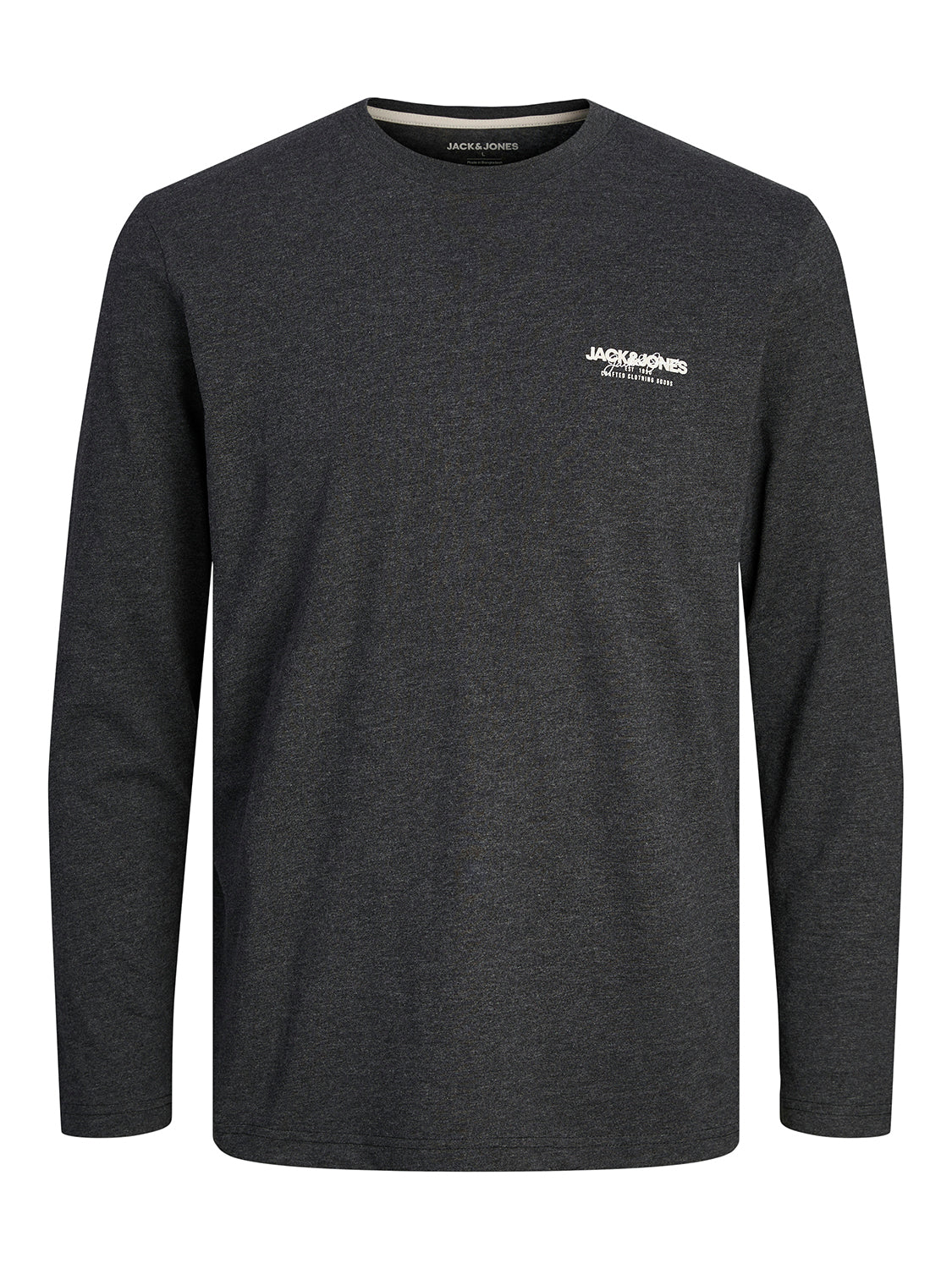 JACK & JONES  - Herren Langarm T-Shirt - 3XL bis 8XL - JJALVIS TEE