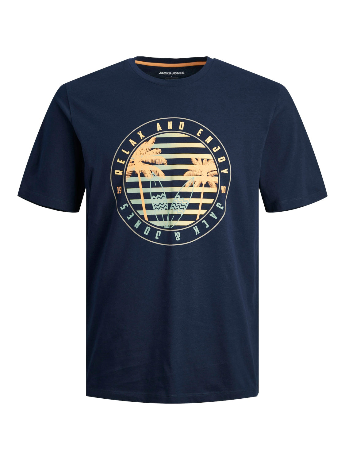 JACK & JONES  - Herren T-Shirt - 4XL bis 8XL - JJSUMMER VIBE