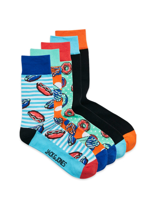JACK & JONES Herren Socken - JACJUNK - 5 Paar