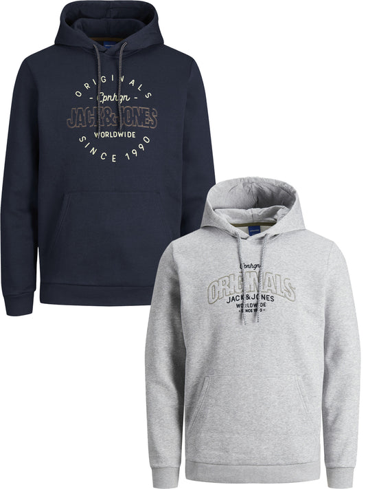 JACK & JONES  - Herren - Sweatshirt mit Kapuze - Hoodie - 3XL bis 8XL  - JORSURFACE